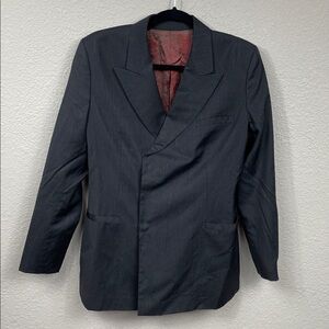 Jean Paul Gaultier Classique Wool Blend Blazer Sport Coat Jacket Pinstripe 10